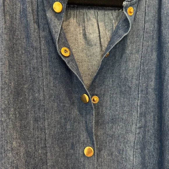 Pomander Place Long Sleeve Denim Dress - Picture 2 of 9